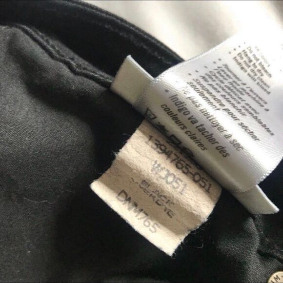 Paige Verdugo Ultra Skinny Mid-Rise Jeans In Black Overdye Size 30 inseam 29” - Picture 12 of 12